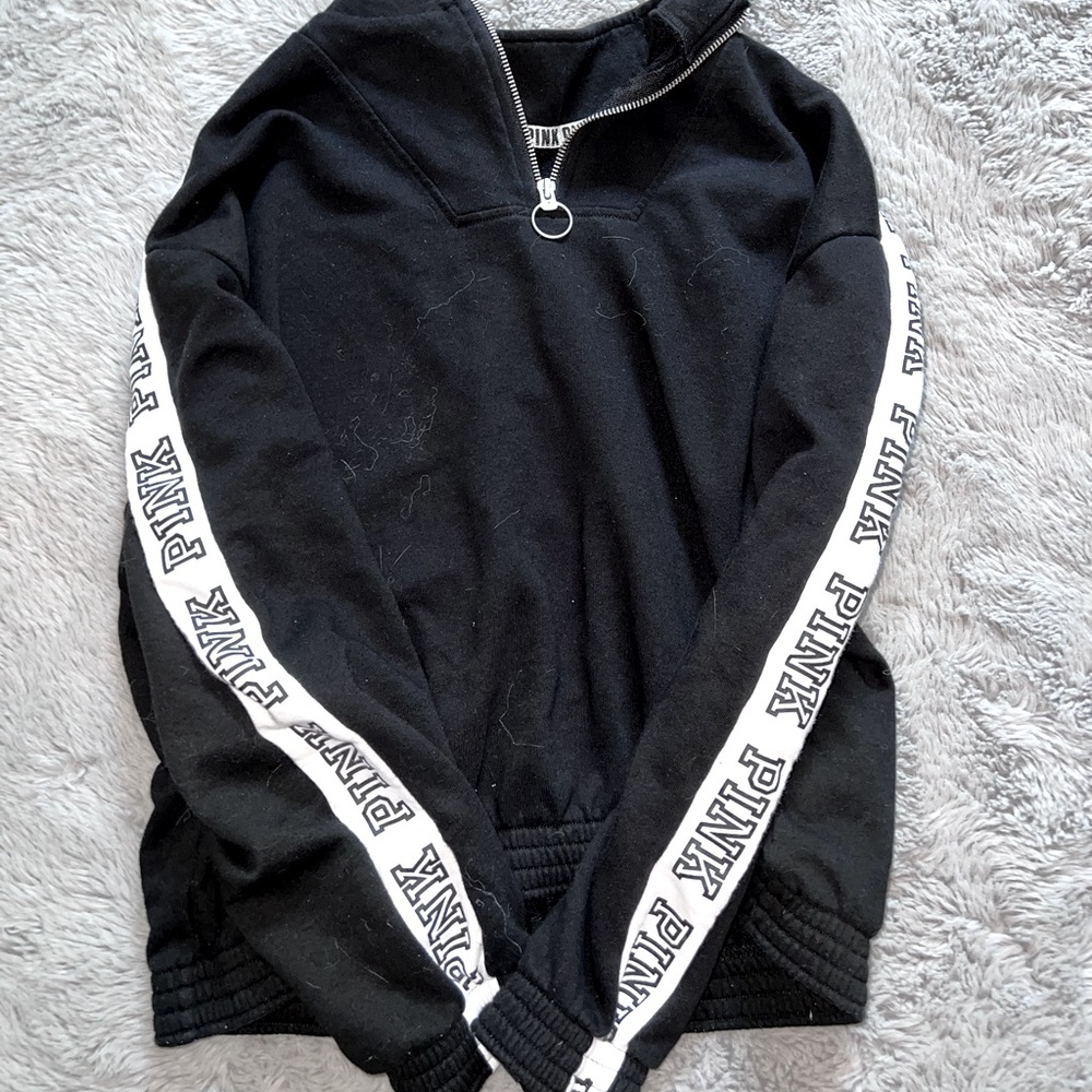 Pink Quarter Zip